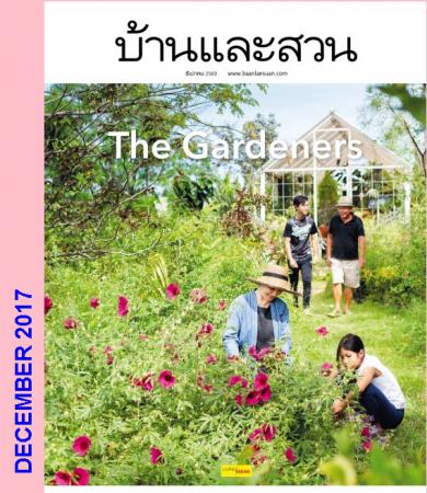 บ้านและสวน (ปีที่42 ,ฉบับที่ 496 : ธันวาคม 2560)